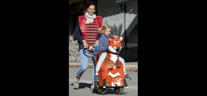 Zanimal, le carrousel éclaté ©M. Bries